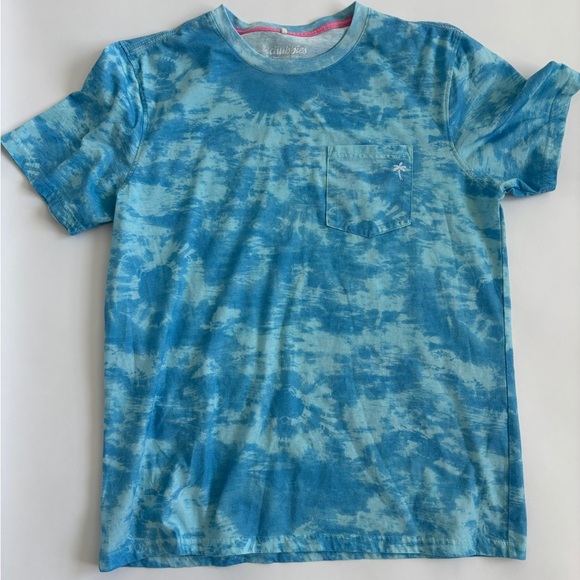 Chubbies Blue Tie-dye large tee - Picture 1 of 4